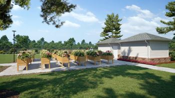 Garden area